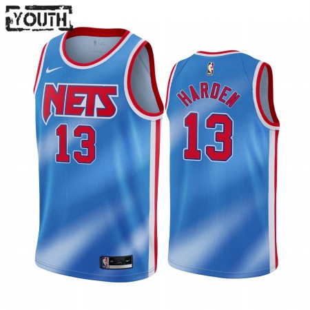 Brooklyn Nets James Harden 13 2020-21 Nike Hardwood Classics Pelipaidat Swingman - Lasten